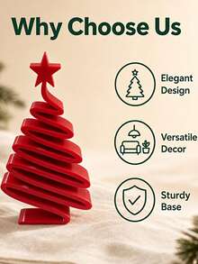 1/2/4pcs Minimalist Modern Small Christmas Tree Desktop Decor, Elegant Compact Christmas Tree Ornament With Branches, Suitable For Living Room, Dining Table, Hallway, Cabinet, Lightweight Plastic Holiday Decoration, Suitable For Small Spaces, Year-Round Use - Regular Model - View 11