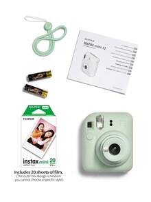 FujiFilm Instax Mini 12 & Mini 13 Instant Camera | Two Models Available | 13 Upgraded Dual-Mode Selfie & Timer | 12 Classic Basic Operation | Both Equipped With Selfie Mirror + Automatic Exposure Control | 5-Color Macaron Body, Portable For Travel - View 31