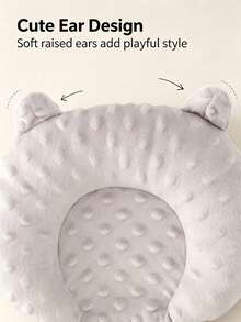 1PC U-Shaped Neck Pillow/Cushion For Small Dogs And Cats – Soft Minky Dot Support Pillow; Comfortable, Washable, And Ideal For Puppies And Kittens To Rest On - Multicolor - View 5