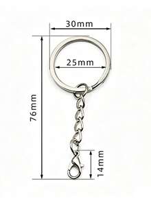 1pc Christmas Acrylic Keychain, Cute Gingerbread Tree, Santa Claus, Reindeer Cartoon Design, Christmas Stocking Filler Gift, Christmas Decoration Pendant, Christmas Promotion, Holiday Party Small Gift, Suitable For Bags And Car Keys - Multiple Styles - View 15