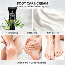 SUMIFANG Urea Cream 80g – Urea + Seed Oil + Allantoin – Powerful Fast-Acting On Rough, Thick, Dry And Cracked Skin | Softens Calluses, Deeply Moisturizes, Non-Greasy | Suitable For All Skin Types, Daily Foot And Body Care - Floral-Fruity - View 4