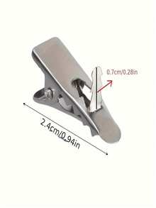 A Set Of 11/21/51 Mini Metal Clips, Christmas Flower Mini Clips, Christmas Tree Ornaments, And Wedding Party Decoration Supplies - Multicolor - View 3
