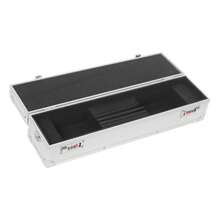 RIBASUBB Knife Case 8 Slot Aluminum Alloy Lock Box Black Silver Portable Modern - Silver - View 7