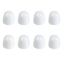 1/2/4/8Pcs Durable Plastic Toilet Bolt Caps Push On Screw Cover Waterproof Dustproof Rust Resistant Conceal Exposed Floor Bolts Fit Most Standard Toilet Base Replacement Bathroom Hardware Home Decor Accessories - Multicolor - View 11