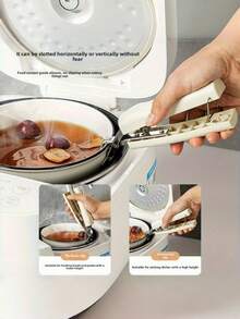 Anti-Scald Hot Plate Gripper, Heat-Resistant Rust-Proof Plate/Bowl/Pot Holder, Suitable For Steamer, Hot Dishes, Multi-Function Kitchen Clip, Suitable For Pots, Skillets, Steamers - Multicolor - View 4