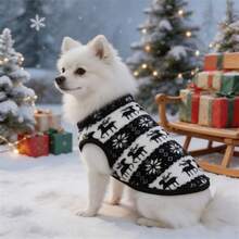 Suitable For Small And Medium Dogs, Pet Dog And Cat Vest, Christmas Theme New Year Clothes, Deer Vest, Dog And Cat Clothes (Recommended To Choose One Size Larger) - Multicolor - View 28