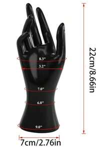 1pc Human Body Model Bracelet, Glove, Ring, Bracelet Jewelry Display Stand, Suitable For Cosmetics, Desk, And Accessories Storage For Women Storage Organizer Travel Essentials Gift Back To School - A - View 4