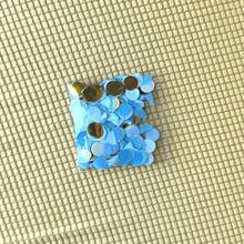 Round Colorful Paper Confetti Party Props Background Decoration Mixed Round Gold Glitter Paper Confetti - View 5