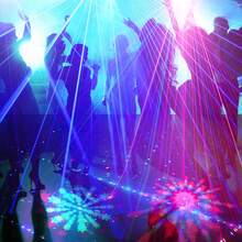 派對燈 DJ 迪斯可燈 4 光束 9 LED 3D 圖案效果 多模式 DMX 音訊聲控 閃光燈 適用於舞台燈光投影、居家派對、卡拉OK、酒吧、生日、節日、夜店、KTV、舞廳裝飾 - 澳規插(220-240V) - 查看 6