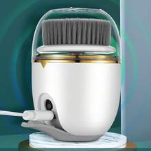 Dam Electric Facial Cleanser With Three Heads And Dual Frequency According To Type For Achieving Soft And Silky Skin. - View 6