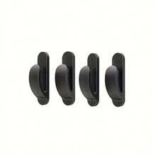 Black Self-Adhesive Hooks For Cars And Trucks - Convenient In-Car Bag And Handbag Storage Hooks - A - View 9