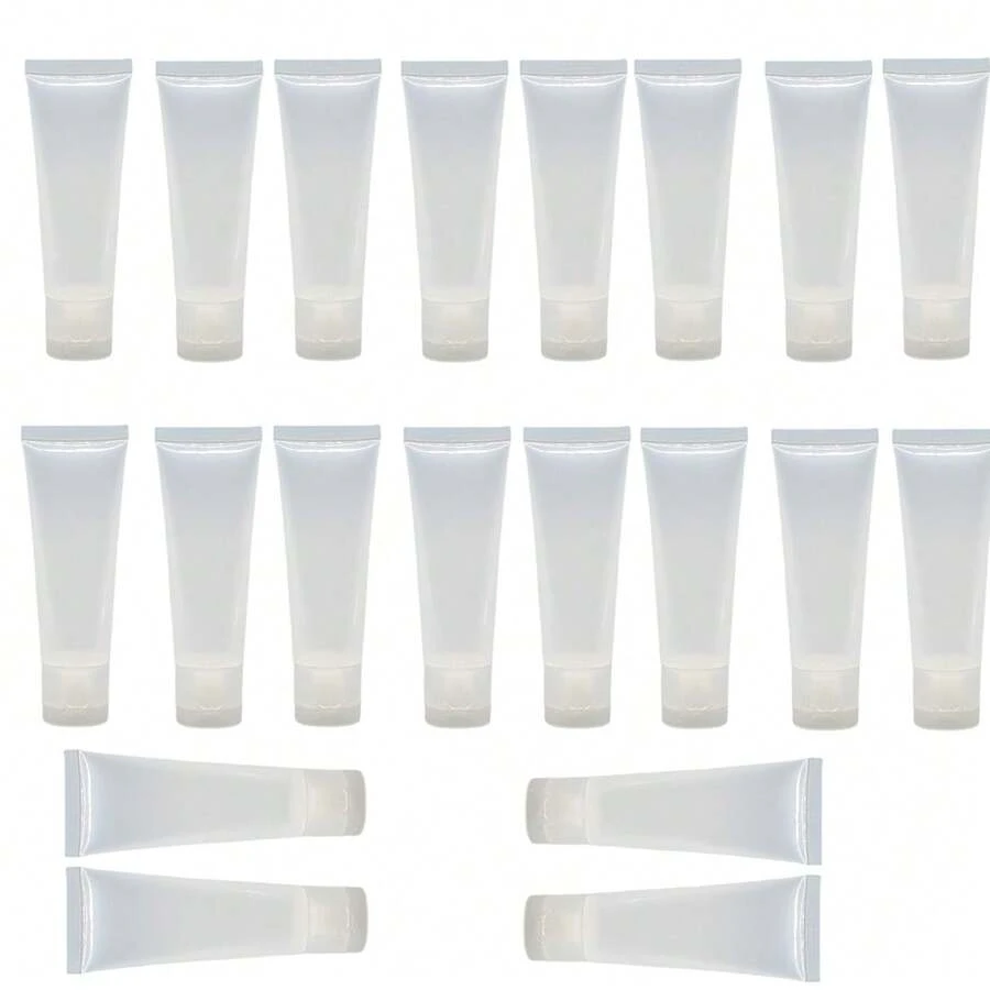 10pcs/20pcs 10ml Refillable Empty Tubes Bottles For Sample Travel Essential Shampoo Facial Cleanser Makeup - View 1
