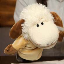 Kids Hand Puppets - Sheep 27cm/10.62 Inches - View 1