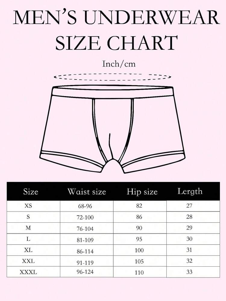1pc Men Custom‑Face Pink Lip‑Print Boxer Briefs Black With Black Waistband Soft Stretch Fabric Intimate Romantic Novelty Gift‑Style Underwear - Baby Pink - View 8
