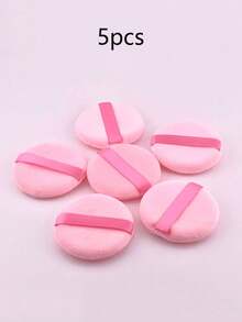 5/10/15/20/30pcs Round Makeup Sponges, Soft Velvet Powder Puff, Foundation Stick Sponge, Facial Powder Puff, Makeup Accessories - Multicolor - View 19