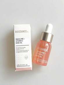 Biossance 角鯊烷維生素C玫瑰緊緻面部精油 12ml迷你旅行裝 亮采抗老保濕緊膚油 日常旅行使用面部護理產品 - 花香調 12ml - 查看 2