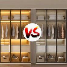 Acosh Neon Dimmable & Cuttable COB LED Cabinet Light Strip, Self-Adhesive USB Powered Light Bar With RF Remote, Warm White/Cool White Adjustable, Suitable For Wine Rack, Wardrobe, Closet Lighting - White - View 8