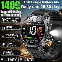 LIGE Fashion New Smart Watch 1400mAh Ultra Large Capacity, LED Flashlight, Compass, Call Answering, Water Resistant, Weather Forecast, Sports Tracking, Multi-Function Unisex Smart Sports Watch - View 16
