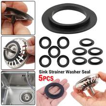 2Set (5pcs/Set) Replacement Rubber Seal For Franke Strainer Plug Washer For Kitchen Sink Part - Sink Seal Gasket - View 2