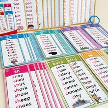 60pcs 117 Set Kartu Flash Pinyin, Termasuk Huruf Ganda, Kombinasi CVC, Pelafalan Vokal Pendek dan Vokal Panjang, Kartu Kata Visual, Cocok untuk Pembelajaran Anak, Mainan Edukasi, Perlengkapan Belajar Anak - MultiWarna - View 8