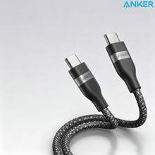 anker A8552，雙 Type‑C 矽膠快充數據線，240W 大功率，PD 快充，耐彎折親膚軟線，手機筆記型電腦平板通勤充電線 - 查看 9