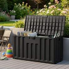Outdoor Storage Box, Cabinet, And Shelf - 1pc-extra Large Capacity - View 3