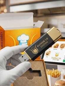 Hathor 3.0 USB POS Software For Restaurants And Fast Food, For Order Management, Menu, Cashier, Inventory, Tickets, Billing, And Gastronomic Business Control - View 2