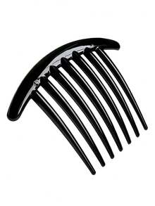 3/1pc French Hair Comb, Women's Bun Styling Tool, INS Style, All Season Essential, Commute/Date/Daily Fashion Hair Accessory, Hair Bun Extension - Multicolor - View 10