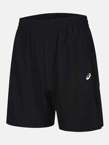 ASICS New Men's Moisture-Wicking Quick-Dry 7-Inch Running Shorts With Elastic Drawstring, 2031F706-001 - Black - View 1