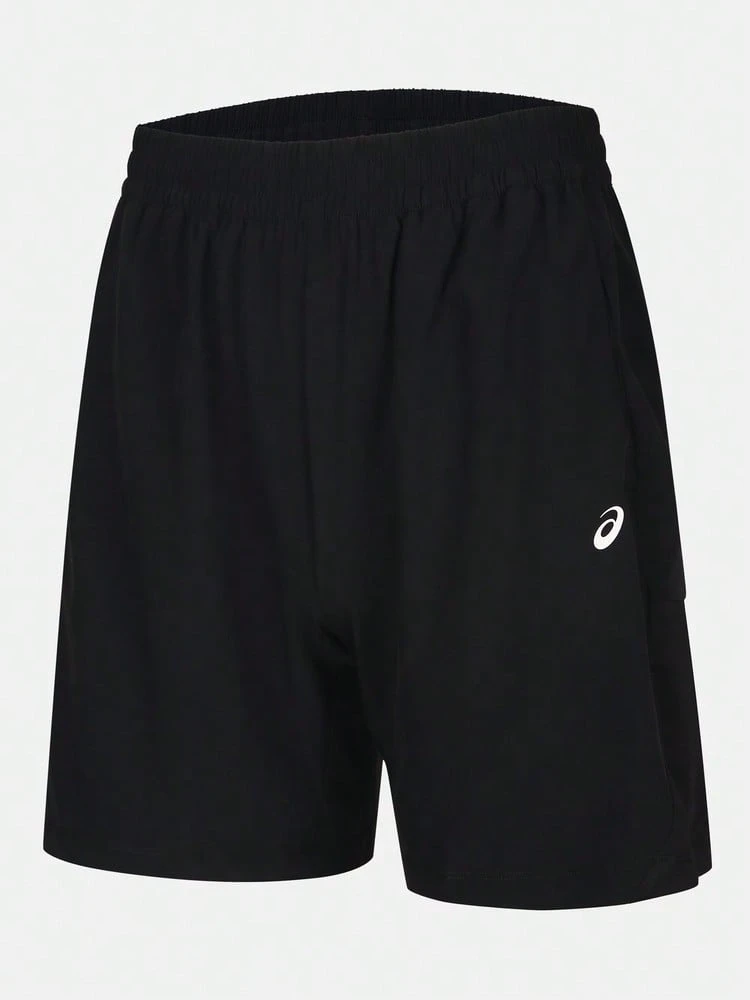 ASICS New Men's Moisture-Wicking Quick-Dry 7-Inch Running Shorts With Elastic Drawstring, 2031F706-001 - Black - View 1