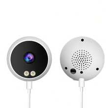 Kamera Keamanan Rumah JOOAN 3MP CAM720 APP 5G Bluetooth WiFi AP Berbagai Metode Pemasangan Zoom Elektronik Tahan Air IPX6 Penglihatan Malam Warna Penuh Pemantauan Dalam/Luar Ruangan, Mendukung Kartu SD dan Penyimpanan Cloud - Hitam dan Putih - View 3