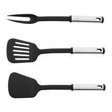 Kitchen Utensils 40Pcs Set Kitchen Utensils Silicone Cooking Cutlery  Stainless Steel Kitchen Utensils Set Kitchen Non Stick Spatula Turner Cookware Cooking Tools - Black - View 11