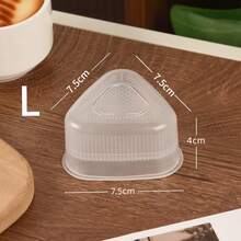Professional Triangle Sushi Onigiri Mold, Quick‑Release Rice Ball Maker Tool, Food‑Grade Non‑Stick PP, Durable Reusable DIY Sushi Press Shaper, Kitchen Gadget For Meal Prep, Catering, Ideal For Chefs, Caterers, Cooking Enthusiasts - View 12