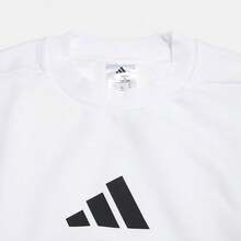 Adidas Sweatshirt Pullover Leher Bulat Pendek Serbaguna untuk Wanita Musim Semi/Gugur JW1759 - Putih - View 2