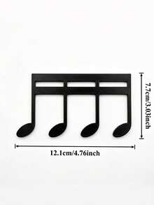 1/2pcs 3D Printed Music Clip, Suitable For Piano, Guitar And Violin - Large Capacity Music Clip, Firmly Holds Sheet Music, Easy To Read, Perfect Gift For Music Lovers - Multicolor - View 5