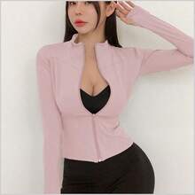 Women Coats - Navy Blue - View 6