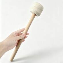 2PCS Marching Drum Sticks, Cymbals, Gong Mallets, Soft Drumsticks, Percussion Accessories - Multicolor - View 3