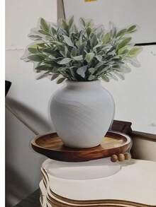 Acrylic Vase Bedroom Entryway Tabletop Decorative Ornament - 1PC - Off-white - View 6