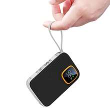 10000mAh Portable Fast Charging Power Bank With Built-In Cables, LED Digital Display, 4-Device Charging Travel Backup Battery - Black - View 8
