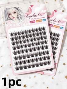 False Eyelashes, Single Eyelashes, CC Curl Natural Makeup Effect, Cartoon Style, DIY Home Eyelash Kit, Eyelash Clusters, Single Eyelashes, False Eyelashes, False Eyelashes - CC - View 8