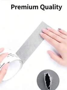 1/3/6/12pcs Self-Adhesive Mesh Window Repair Tape, Waterproof Tear-Resistant Insect Screen Patch, Strong Adhesion, Suitable For Fabric And Screen Windows, Applicable For Dorm/Curtain Window Repair, Kitchen Accessories Essential - A - View 15