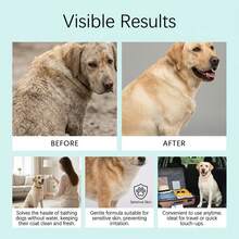 Pet Waterless Cleaning Spray, No-Rinse Daily Convenient Cleaning And Deodorizing Fur Refreshing Spray, Keeps Skin Hydrated, Suitable For Puppies And Senior Dogs, Essential For Home Pet Care, Convenient And Time-Saving, Practical Small Gift For Family And Friends On Holidays, Christmas, Halloween - 100ml - View 8