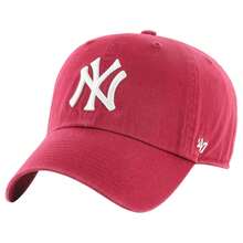 Clean Up Cap - Burgundy Men Caps B-RGW17GWSNL-DR - Maroon - View 1