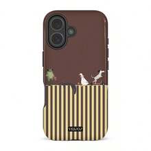 VESPOP Contrast Striped Phone Case Vintage Ins Style Full Coverage Anti-Drop Protective Cover - Compatible With Iphone 18/17/16/15/14/13/12/11 Pro Max/Pro Plus/12 Mini/13 Mini, Compatible With Galaxy S26 S25 S24 S23 S22 S21 Plus Ultra, Compatible With Pixel 8 9 10 PRO - Mixed Color 3 - View 6