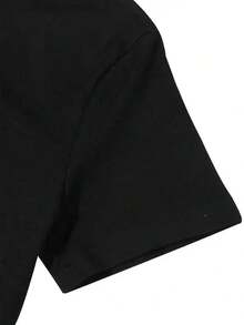 Women T-Shirts - Black - View 5