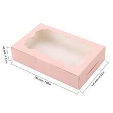 50pcs Gift Boxes With Window, Suitable For Birthday, Party Favors, Bridal Shower, Exquisite Gift Packaging Boxes, Best Choice For Giving Gifts - View 5