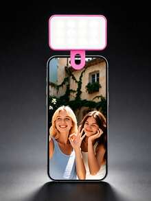 Portable Clip-On Selfie Fill Light, Suitable For Phone Camera And Video Conferencing, With 3 Lighting Modes, Rechargeable And Portable; Compatible With Laptop, Phone, Tablet, Zoom Meetings And Makeup, Ideal For Selfie And Live Streaming - A - View 13