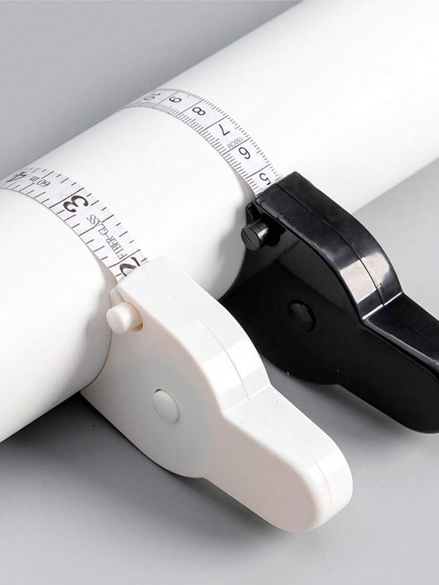 1 Buah Pita Ukur Badan Warna Acak, Perlengkapan Kebugaran, Pita Ukur Lembut untuk Rumah, Pita Ukur Lembut untuk Mengukur Pinggang, Pinggul, Dada, Lengan, Kaki, Paha - Pita Ukur Lembut 3-in-1 Presisi Tinggi Otomatis, Digunakan untuk Mengukur Tinggi Badan, Pinggang, Dada, dan Lingkar Paha - Pita Ukur Kebugaran yang Dapat Ditarik, Nyaman untuk Digunakan di Rumah dan Gym