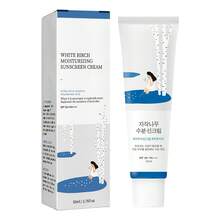 Round Lab - Birch Juice Moisturizing Sun Cream SPF50+ PA++++ (50ml) - White - View 3