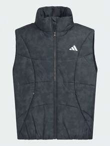 Adidas 男款 GSH VEST 百搭棉質背心 KC2754 - 黑色 - 查看 2